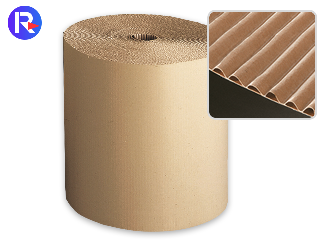 Corrugated cardboard rolls