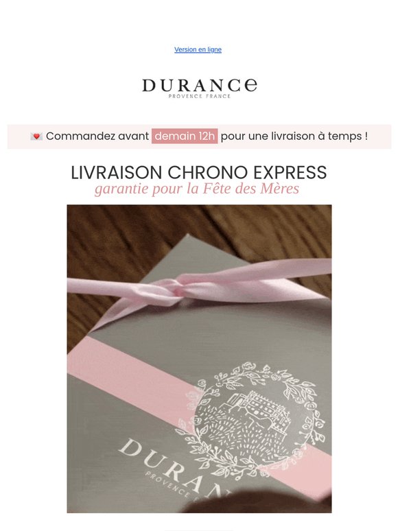 🎁 Livraison Chronopost garantie !
