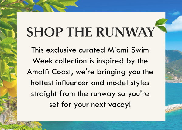 SHOP THE RUNWAY
