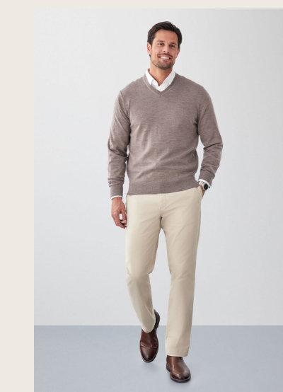 Merino V-Neck Knit