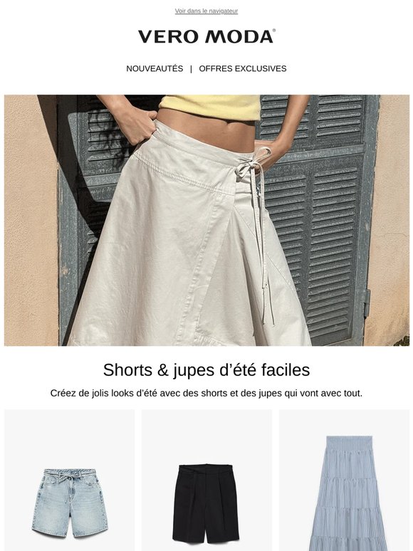 Shorts & jupes – prêtes pour le soleil ☀️