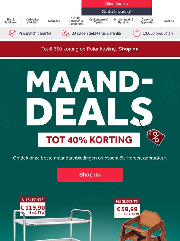 Betrouwbare producten en betere prijzen