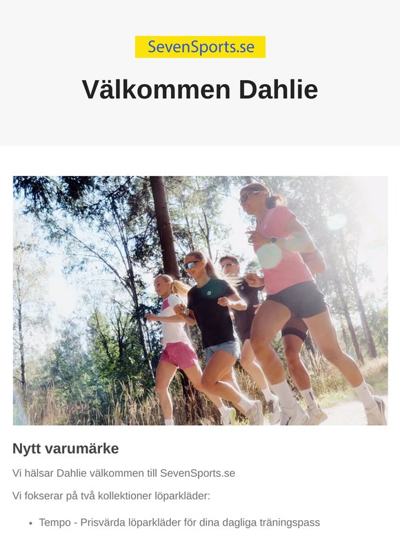 Dahlie - Nytt varumärke