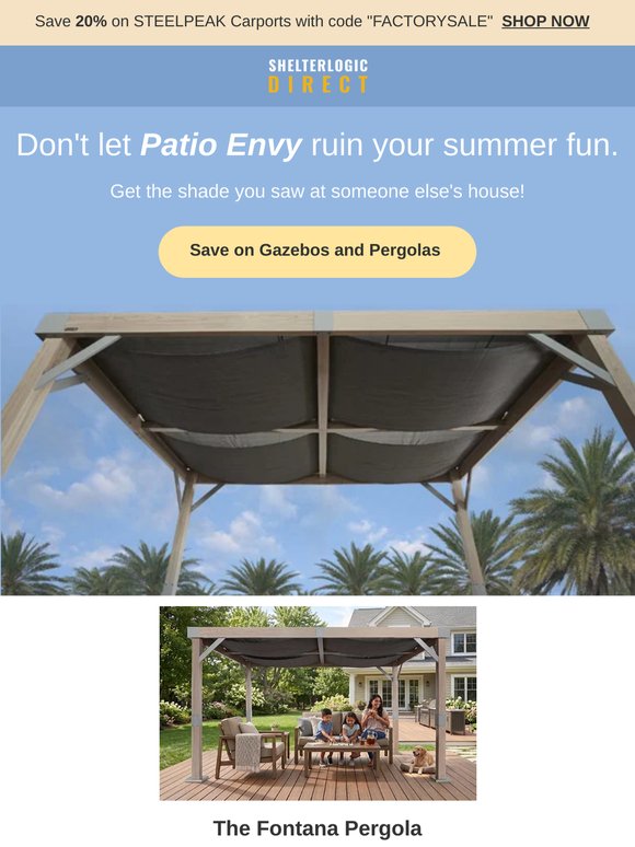 You've Got Patio Envy, and We've Got the Cure