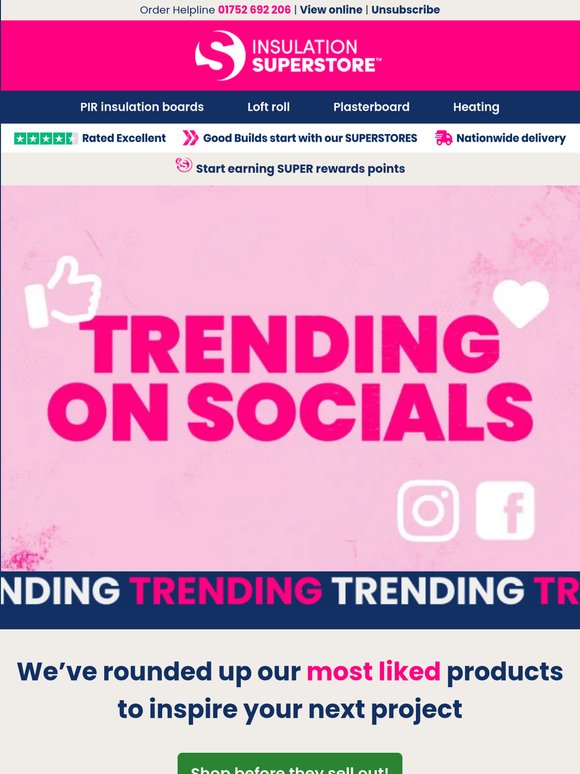 Trending on socials 📲