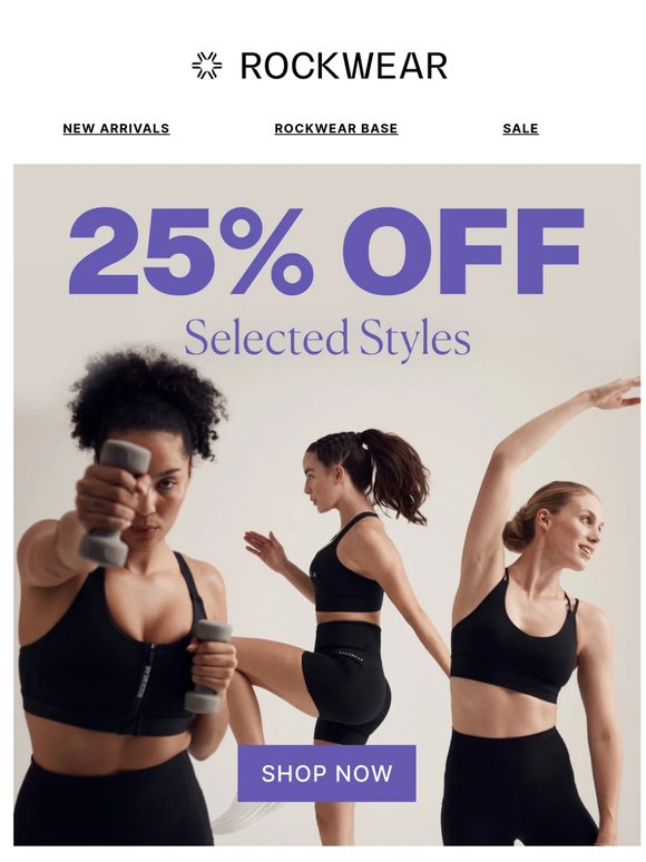 25% OFF Rockwear Base