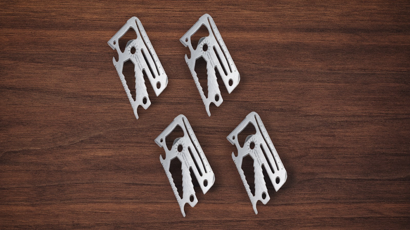 The 26-in-1 Wallet Multitool 4-Pack