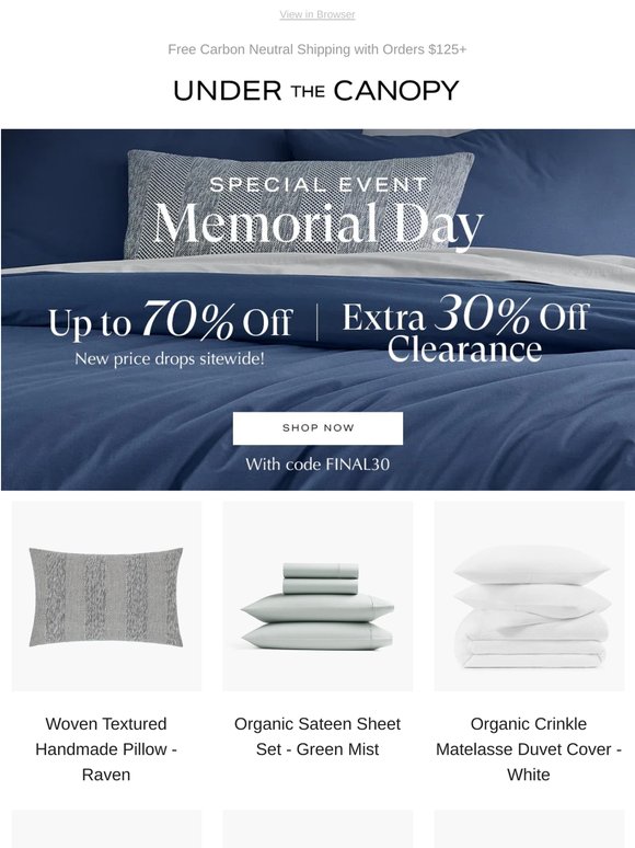 Memorial Day Comfort, Refined