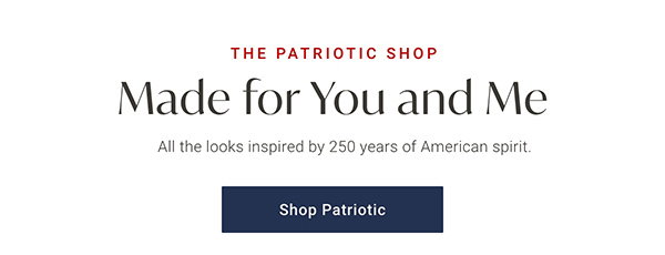 The Patriotic Shop - Made for You & Me - Shop Patriotic