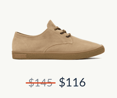 Mens Sun-tans Buck in Sandstone