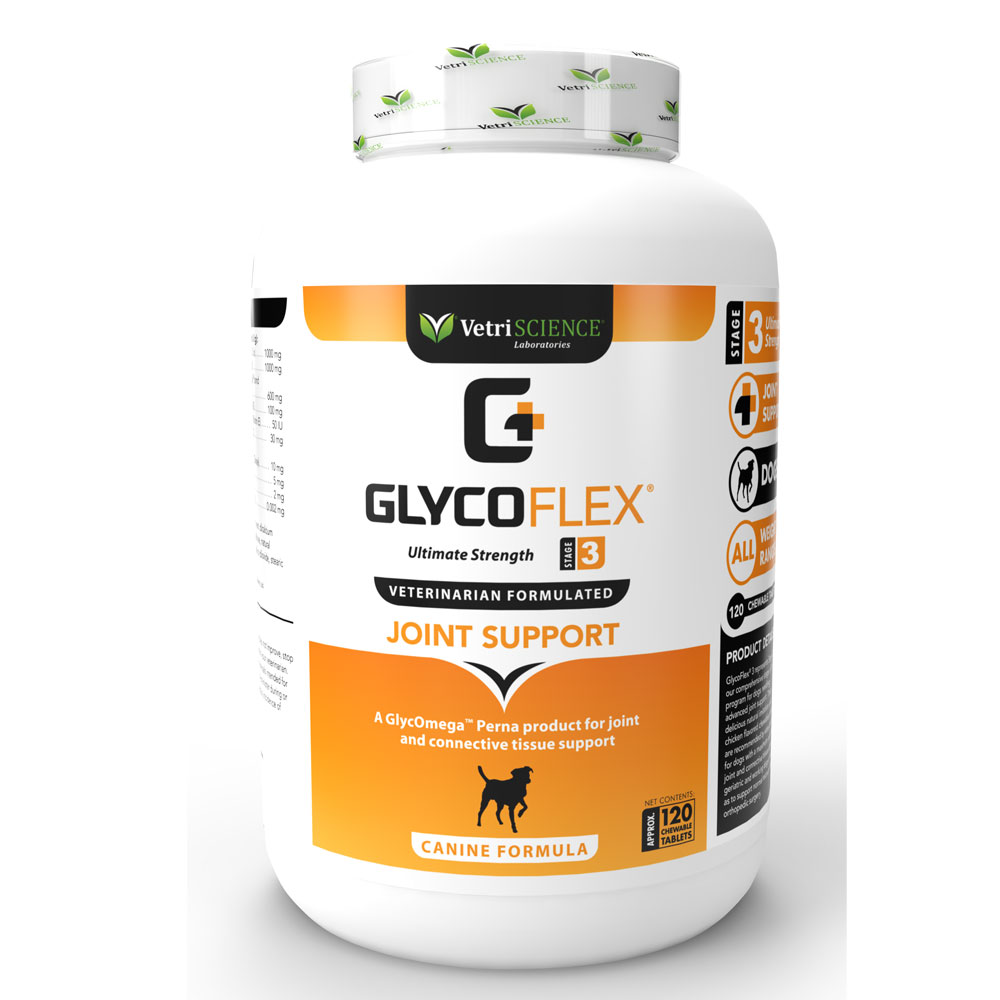 Image of GlycoFlex 3 for Dogs (120 Tablets)