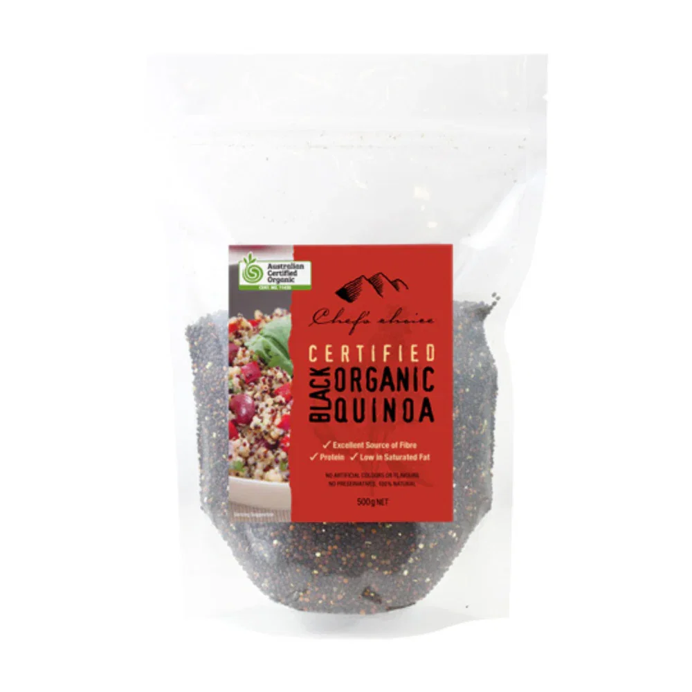 Image of Chef's Choice Certified Organic Black Quinoa 500g - 30/06/26