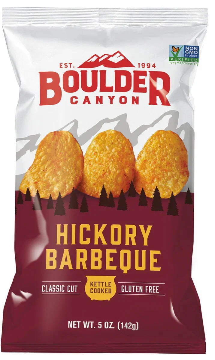 Image of Boulder Canyon Hickory BBQ Chips 142g - BB 20/07/2026