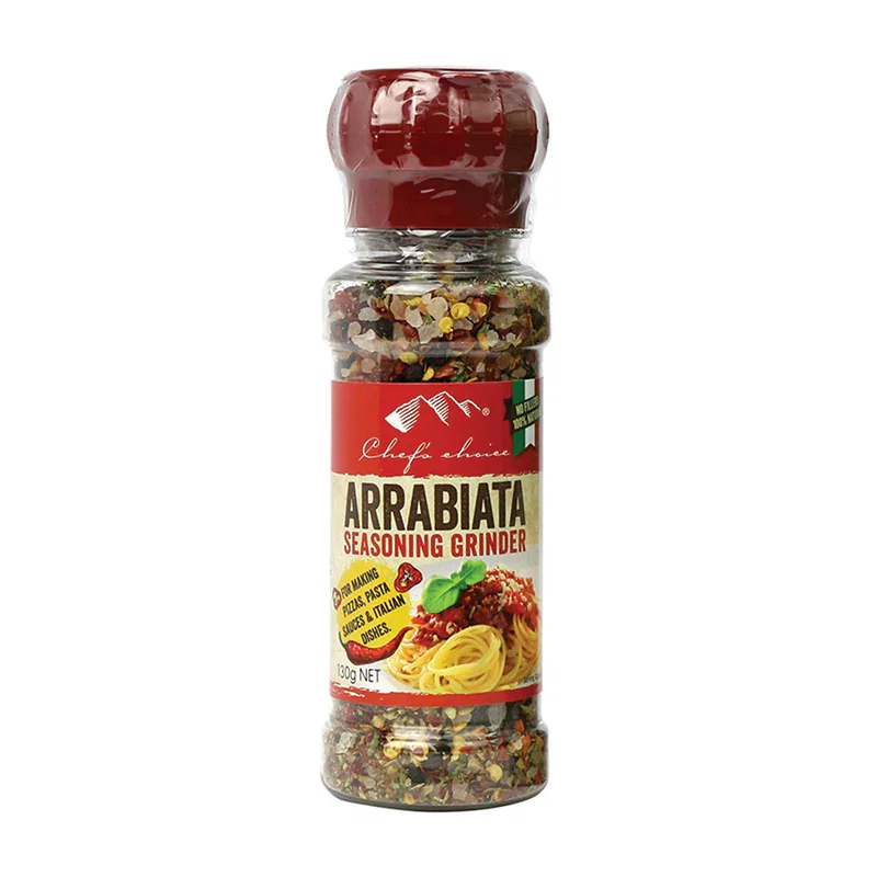 Image of Chef's Choice Arrabiata Seasoning Grinder 130g - BB 17/06/26