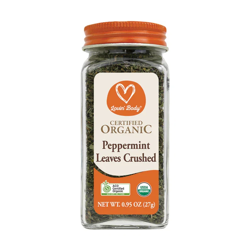 Image of Lovin' Body Certified Organic Peppermint Leaves 27g - BB 30/07/2026