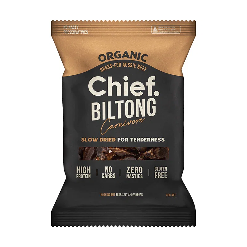 Image of Chief Nutrition Organic Biltong Carnivore 30g - BB 31/07/2026