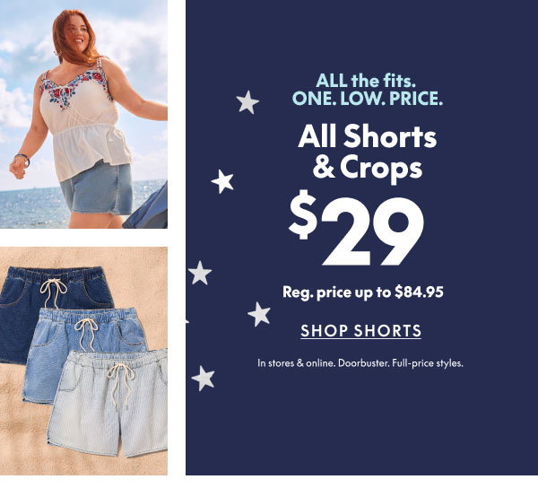 Shorts & Crops $29