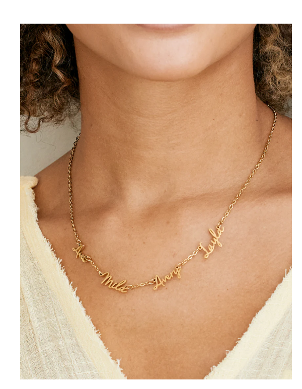 Fairy Multiple Name Necklace
