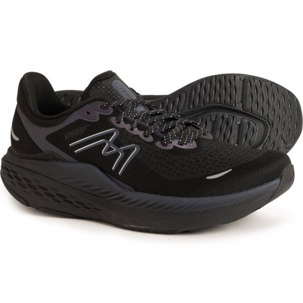 Karhu Mestari Run 1.5 Running Shoes for Men | Black/Black | Size 9.5 | Breathable Fabric
