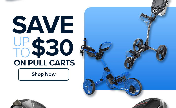 Save up to $30 Off Pull Carts