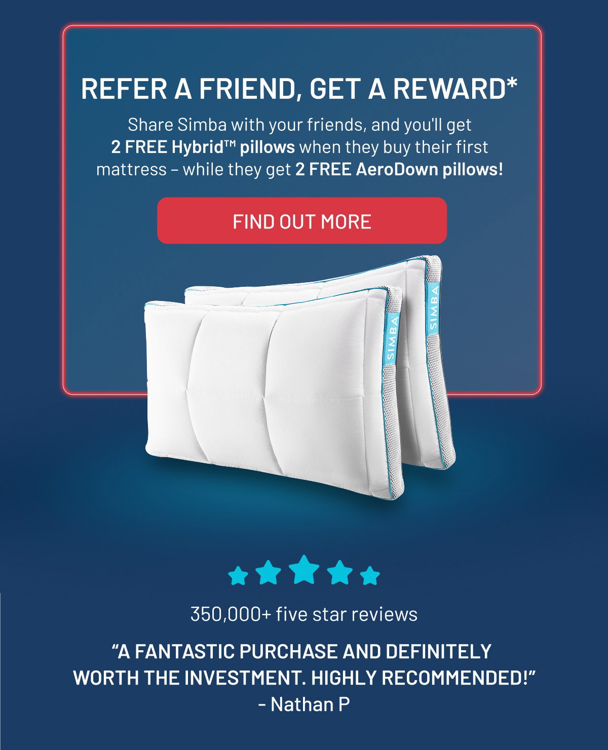 Refer a friend, earn a reward