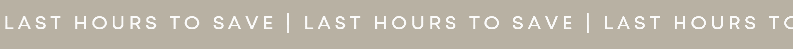 Last Hours To Save