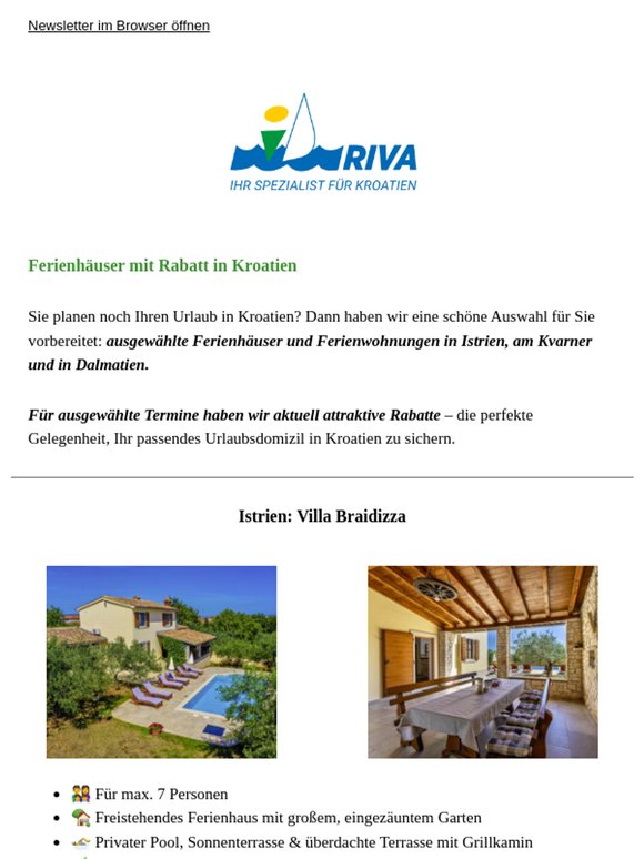 Istrien, Kvarner oder Dalmatien?
