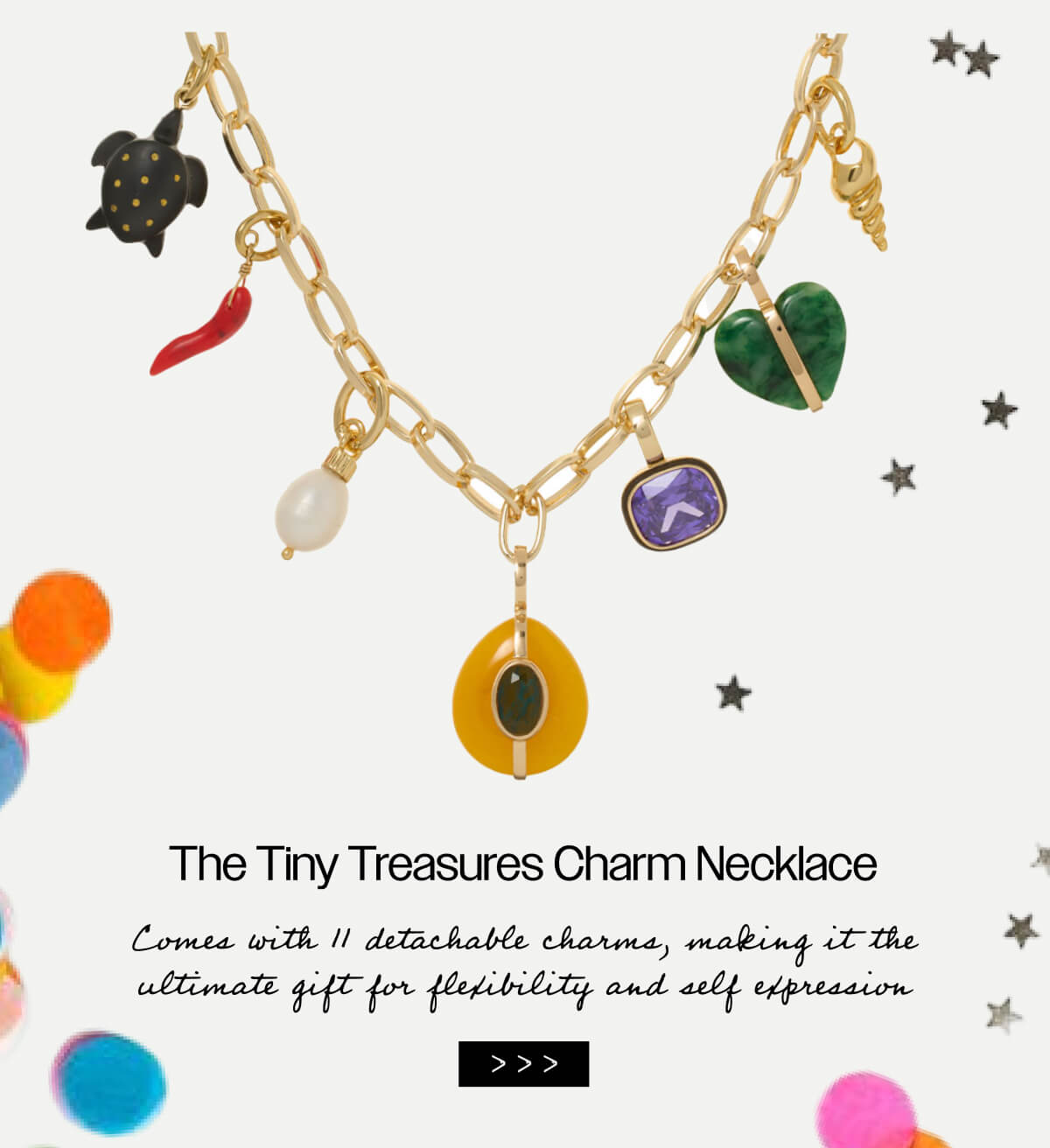 The Tiny Treasures Charm Necklace - Shop Now