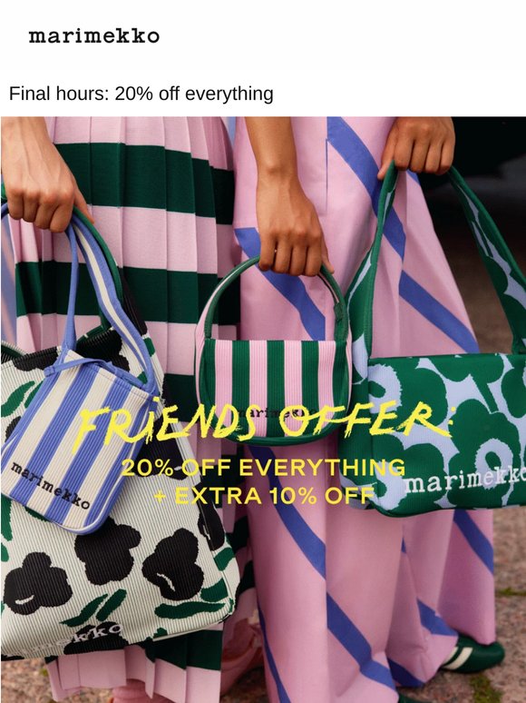 SITEWIDE SALE ENDS TONIGHT