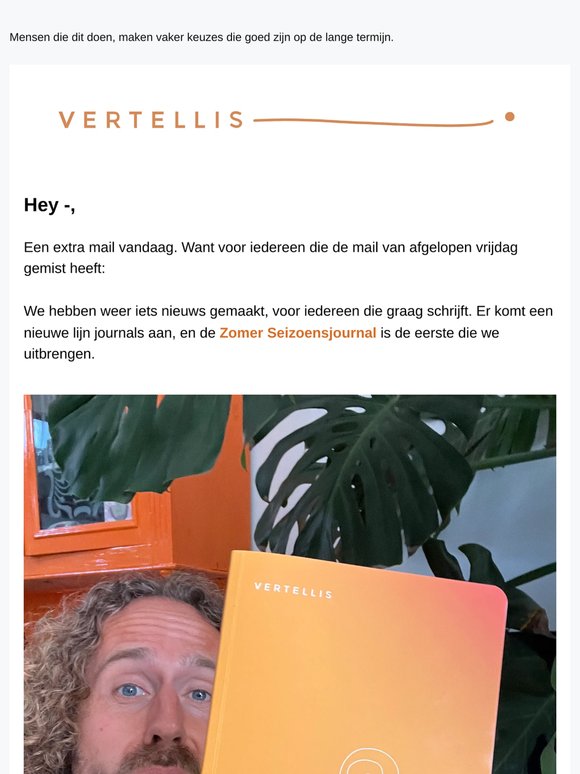 Brief aan je toekomstige zelf