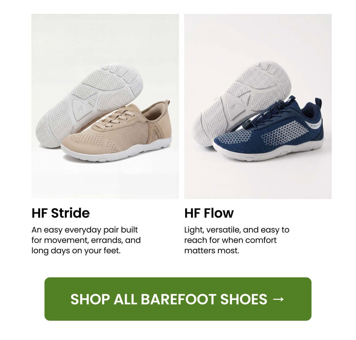 HF stride and HF Flow