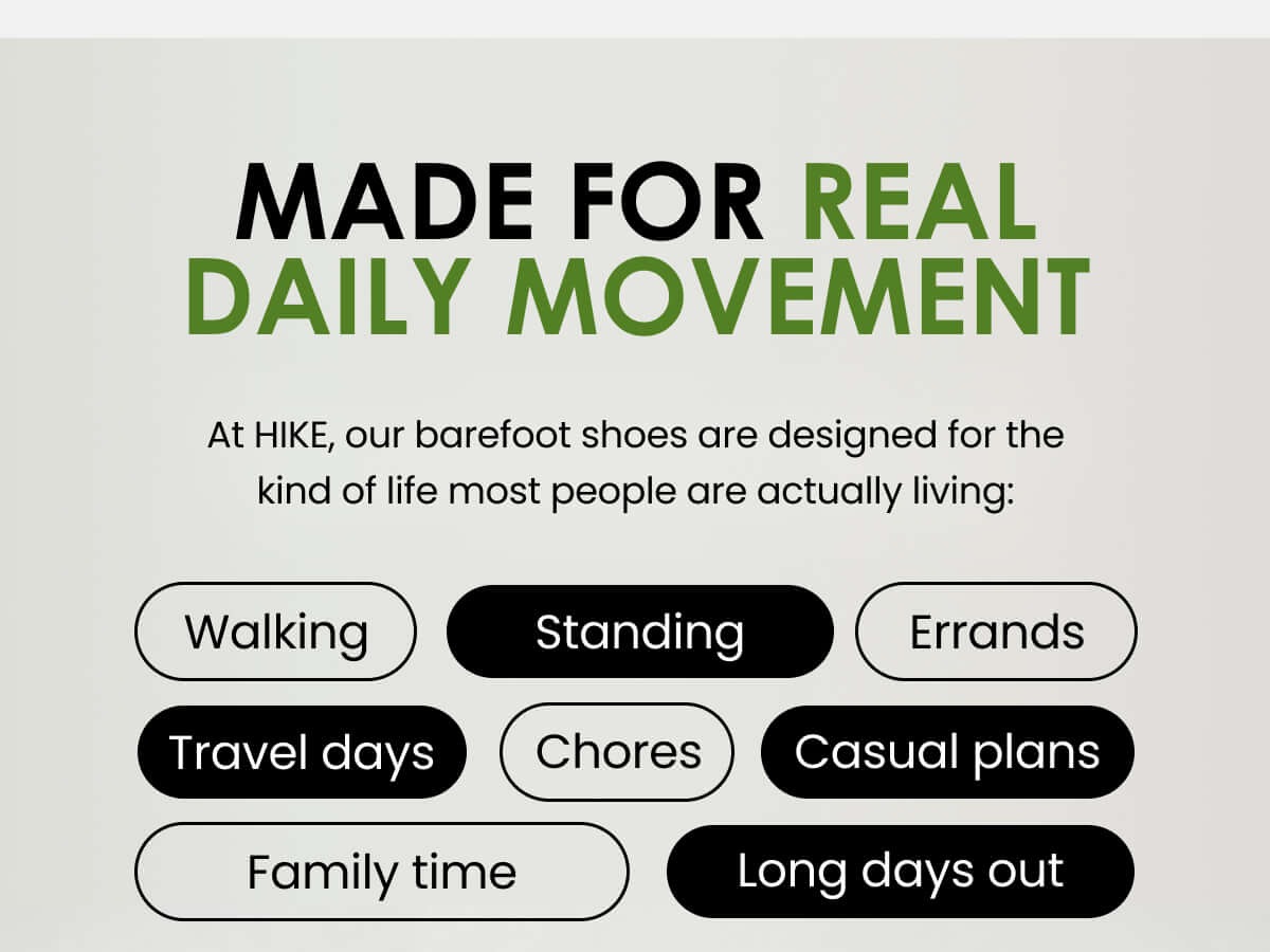 Made for real daily movement