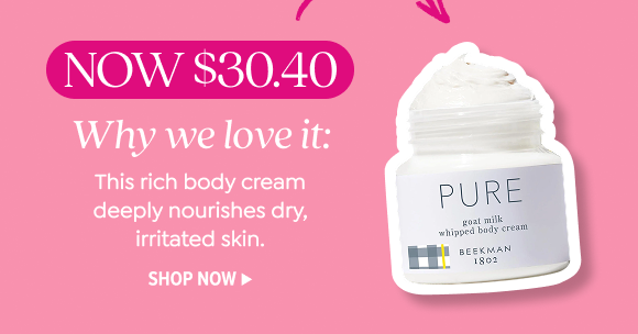 SHOP Beekman 1802 Pure Goat Milk Whipped Body Cream