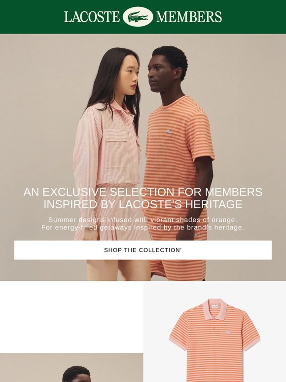 Summer arrivals, only for our members