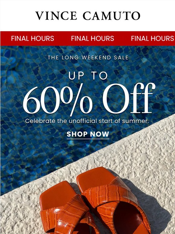 LAST CHANCE to Get Up To 60% OFF 🚨