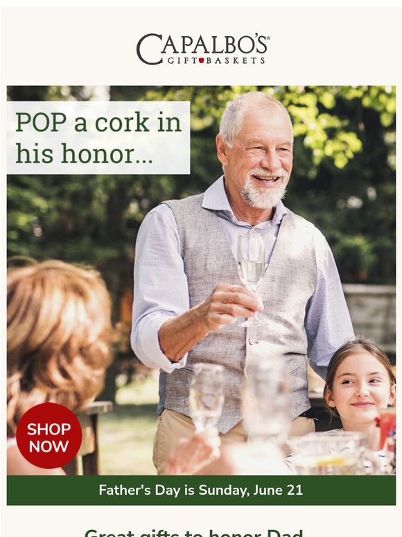 Time to Celebrate Dad