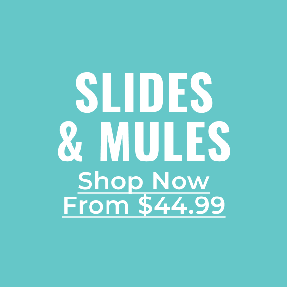 Slides & Mules | Shop Now