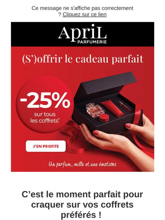 Vos coffrets favoris à -25% ✨