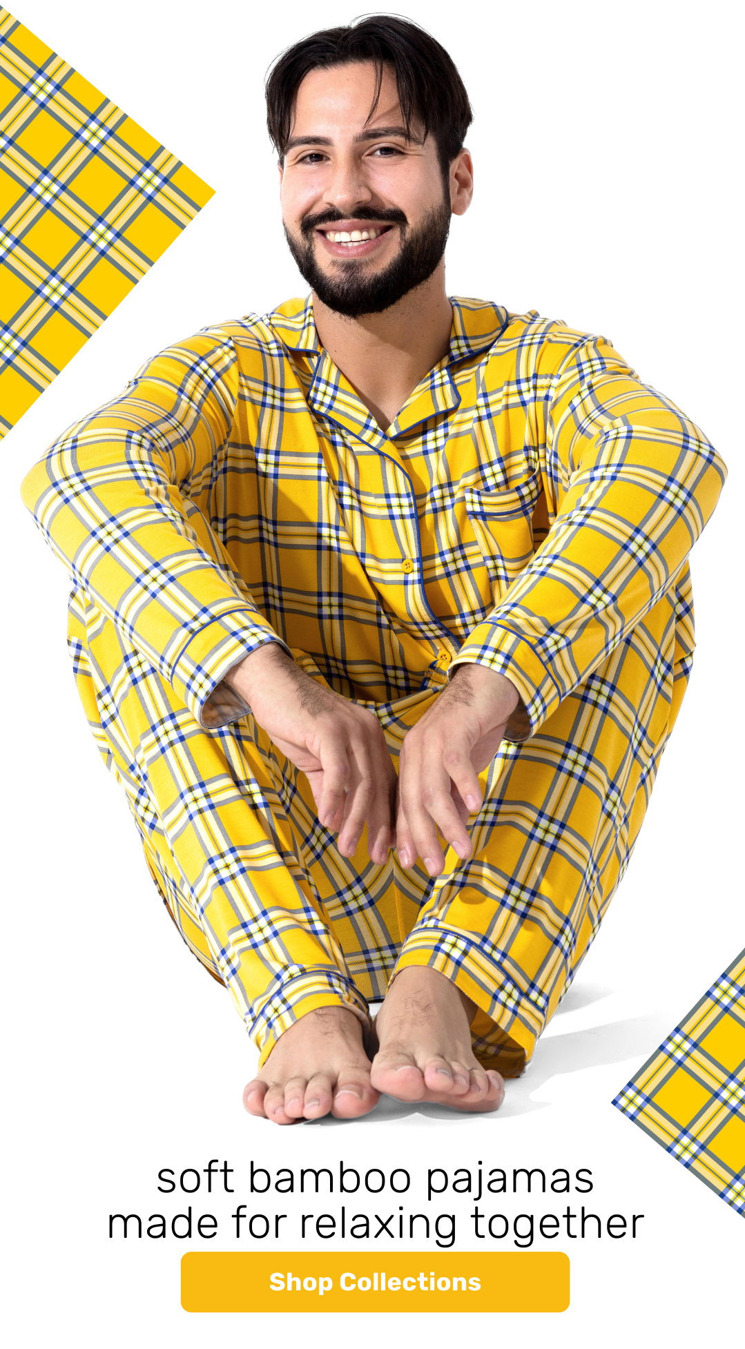 clueless total betty plaid men's pajamas