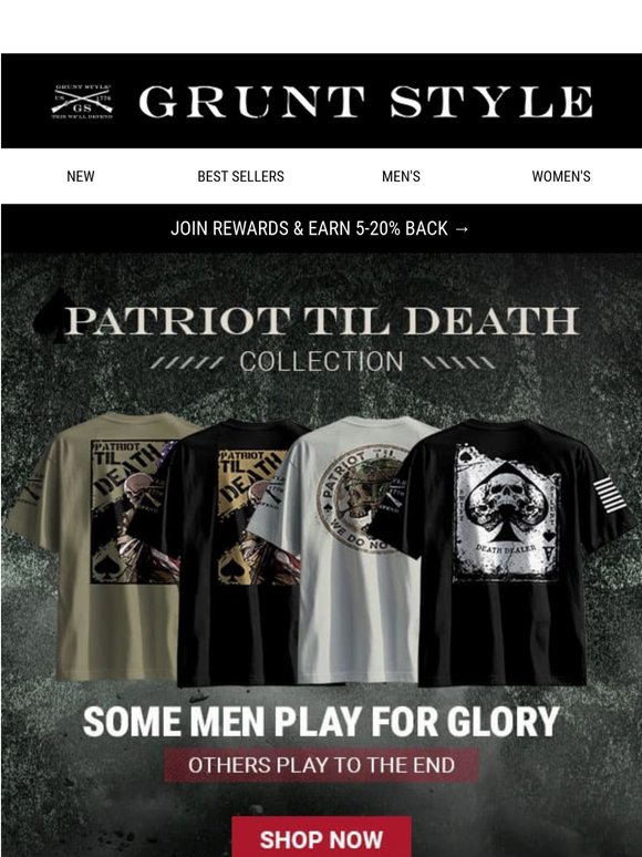 Patriot ’Til Death ♠️
