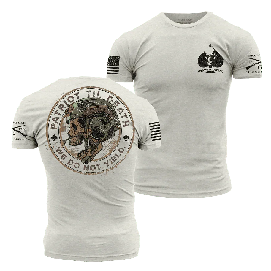 Image of Patriot Seal T-Shirt - Sand