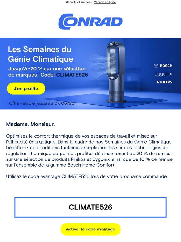 Les Semaines du Génie Climatique : optimisez vos projets avec nos offres exclusives !