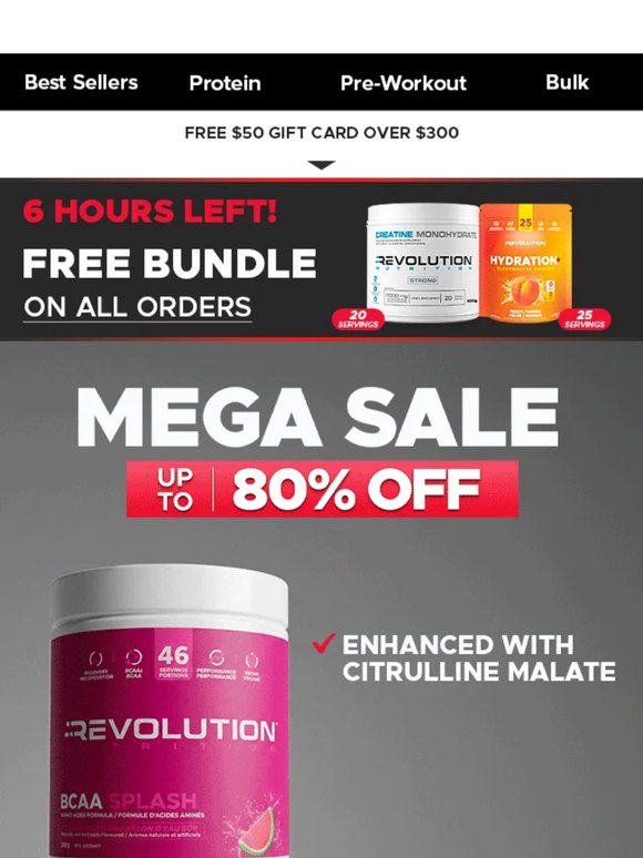 📣 Only 6 Hours Left to Claim FREE Creatine + Hydration+