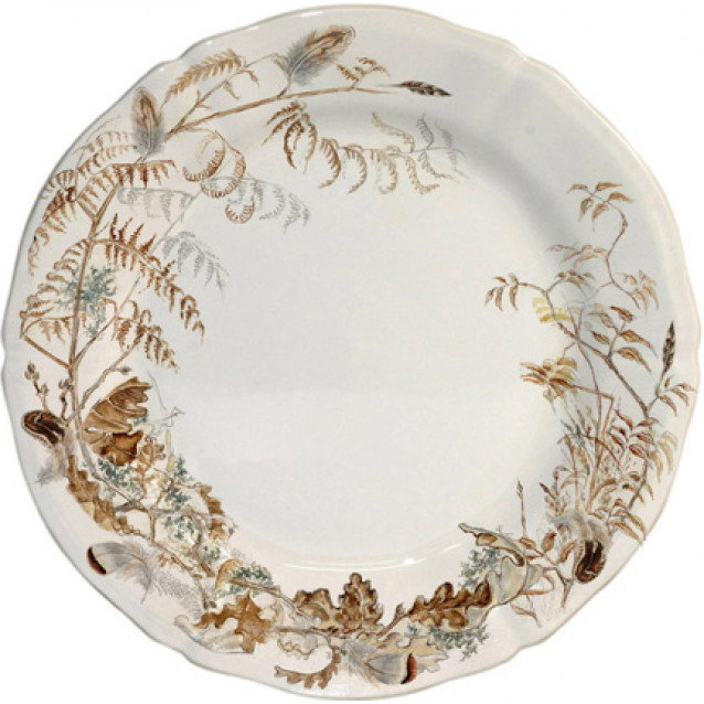 Sologne Dessert Plate Pheasant 9 1/4