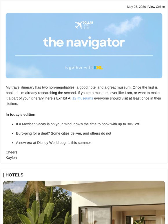 🇲🇽 Mexico hotels up to 30% off
