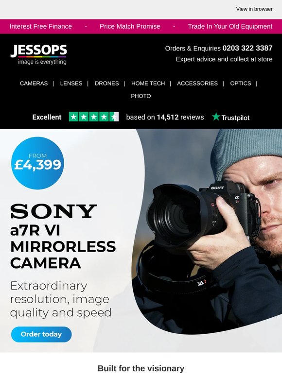 Get ready to capture stunning images with the Sony a7R VI 📸