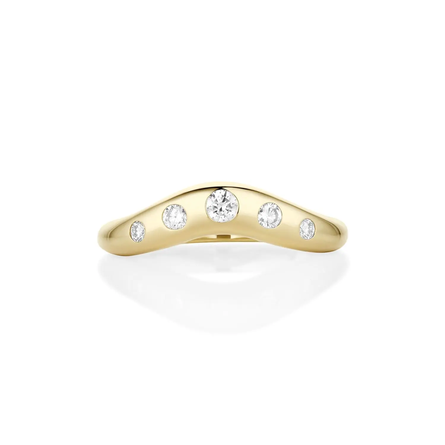 Image of White Diamond Bombé Band