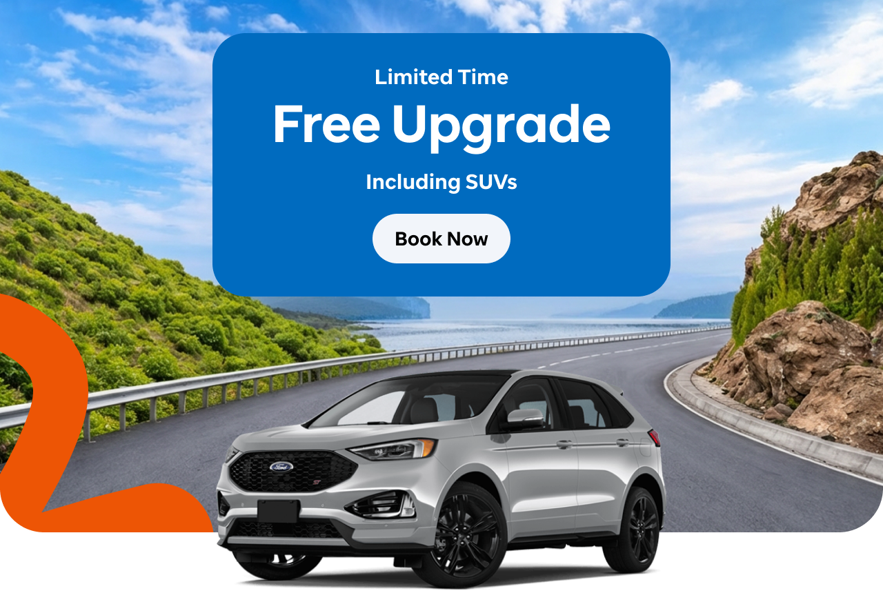 Limited Time | Free Upgrade Including SUVs | Book Now