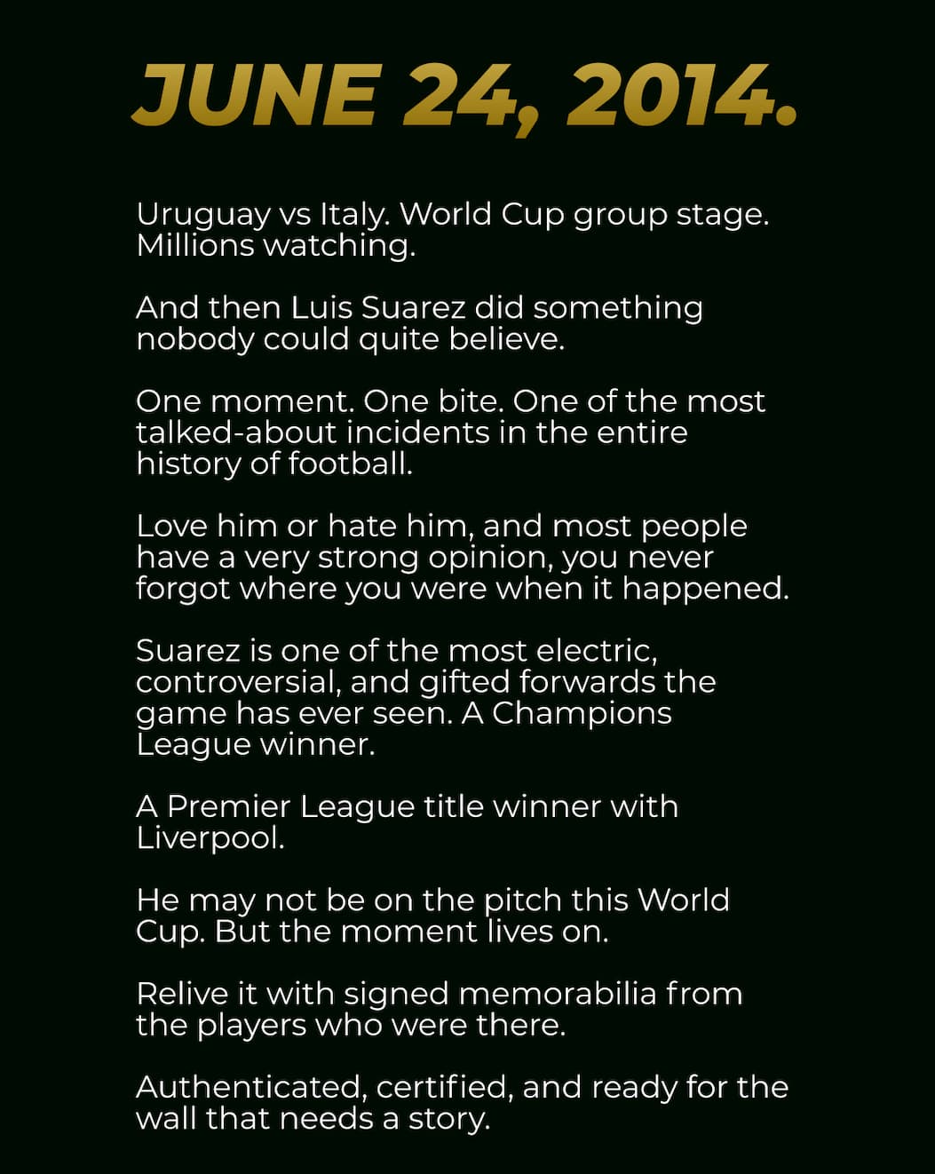 Shop World Cup Memorabilia