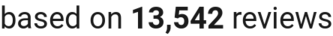 number of reviews